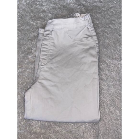 Country Store Women’s Sz. L White Crop Pants. Grt. Pair & Quality - Picture 9 of 9